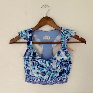 Lilly Pulitzer Angelique Luxletic Sports Bra Size XS